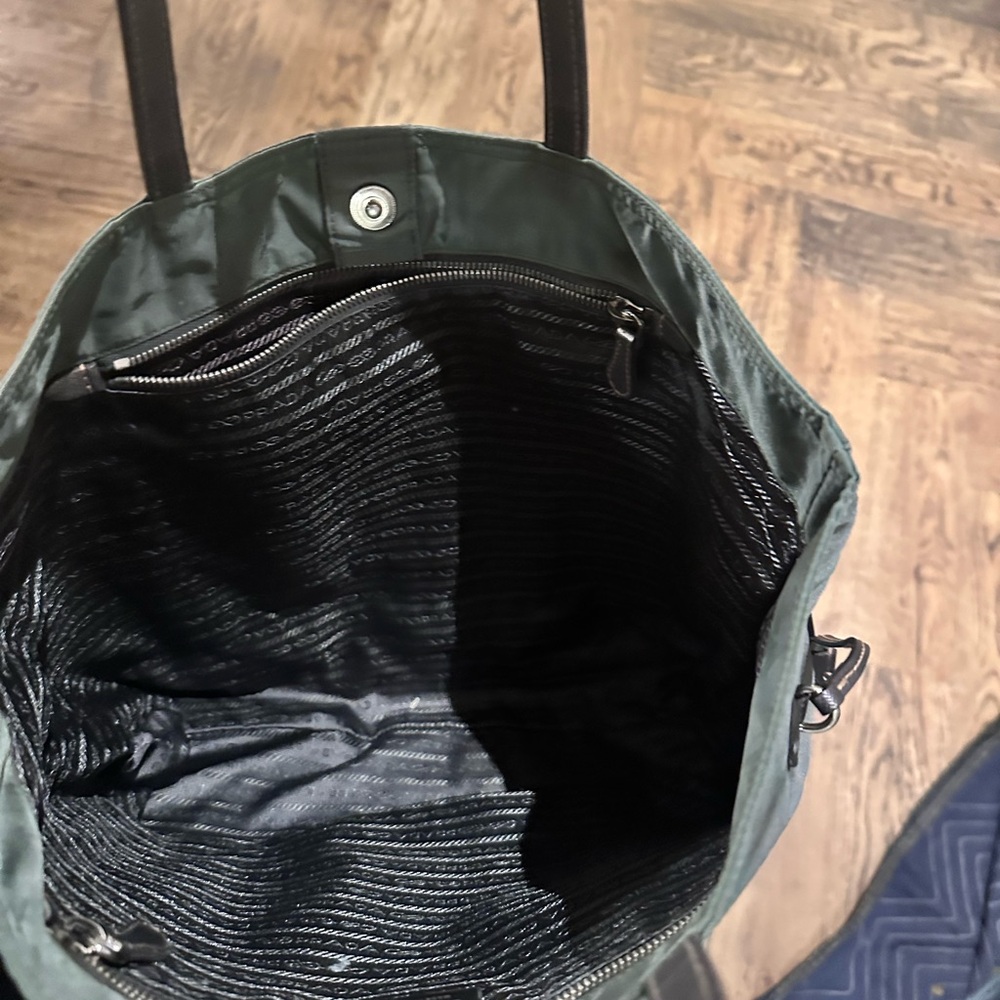 Prada Gray Tessuto Nylon Bag 
Like new! - Picture 3 of 9